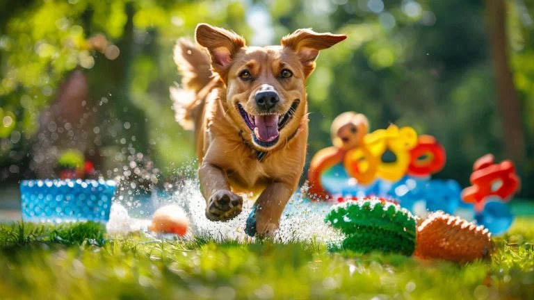 Brinquedos ideais para cães enérgicos e cheios de energia