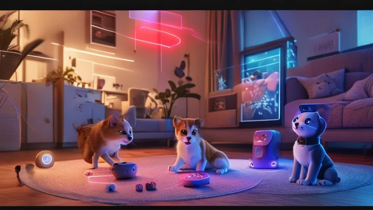 Como os brinquedos eletrônicos revolucionam a vida dos pets