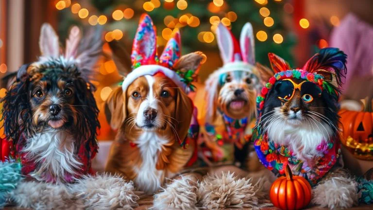 Acessórios temáticos para pets: estilo e carinho em datas especiais