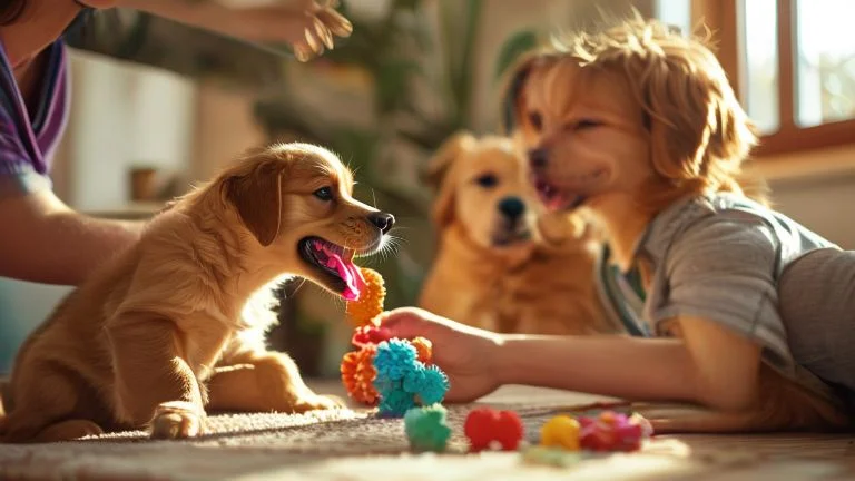 Como corrigir o hábito de mordidas em filhotes de cachorro