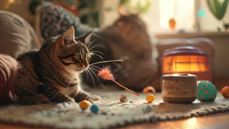 Como ensinar seu gato a aproveitar brinquedos interativos com facilidade