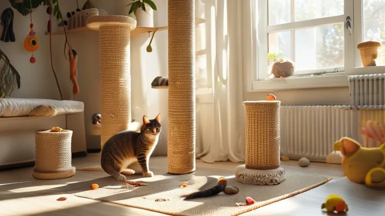 Como Fazer Seu Gato Usar Arranhadores de Forma Correta e Divertida