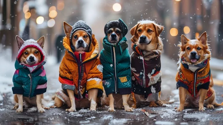 Roupas térmicas para cães: conforto e estilo no frio