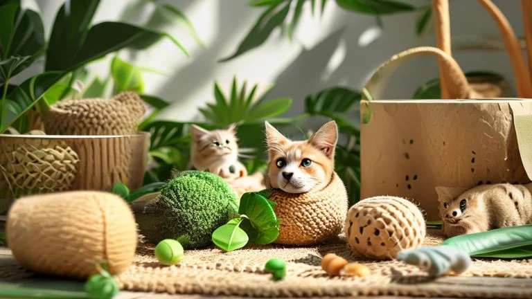 Top 5 brinquedos sustentáveis para pets: diversão e cuidado ambiental