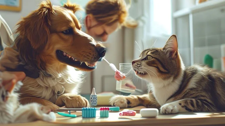 Cuidados diários para garantir a saúde bucal do seu pet