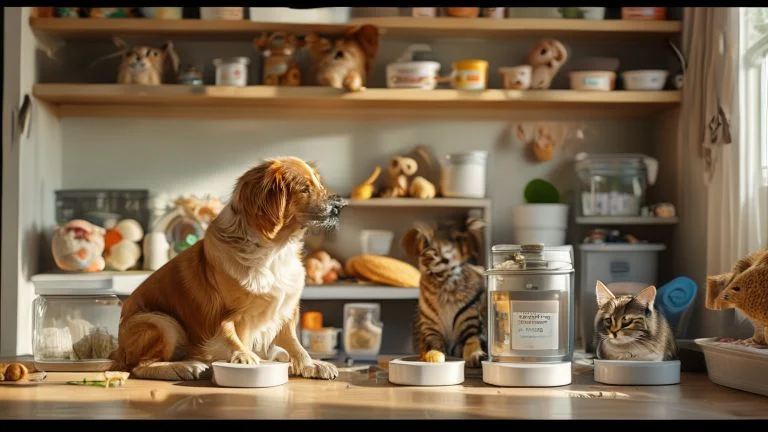 Como organizar a alimentação dos pets de forma simples e sem estresse