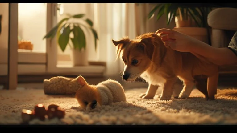 Como apresentar brinquedos novos para pets tímidos com cuidado