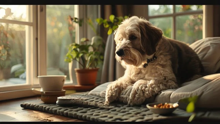 Cuidados matinais essenciais para o bem-estar de cães idosos